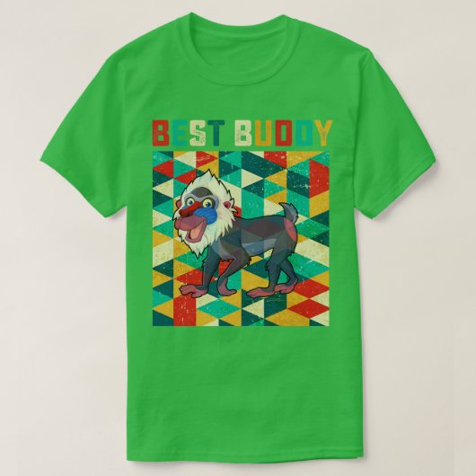 Best Buddy Baboon T-Shirt (Design vorne)