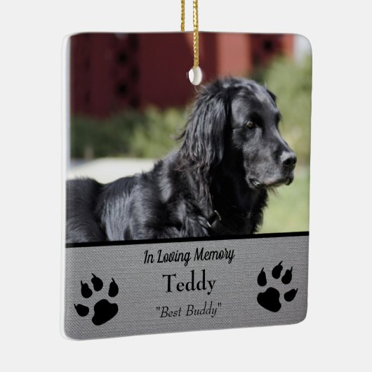 Best Buddy Keepake Keramikornament (Rechts)