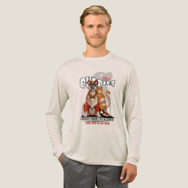 Best Buddy (Light mode) | Men's Long Sleeve Tri-Blend Shirt