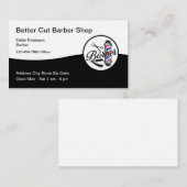 Best Budget Barber Shop Visitenkarten Visitenkarte (Vorne/Hinten)