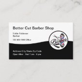 Best Budget Barber Shop Visitenkarten Visitenkarte (Vorderseite)