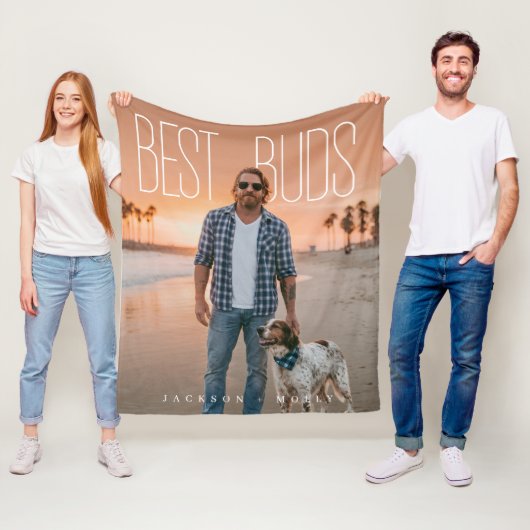 Best Buds Pets PhotoPop Fleecedecke (Beispiel)