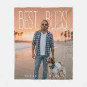 Best Buds Pets PhotoPop Fleecedecke (Vorderseite)