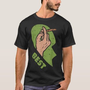 Best Buds Weed Matching Couple Joint Stoner Frien T-Shirt