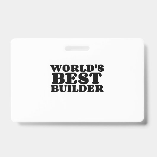 BEST BUILDER AUSWEIS (Vorderseite)