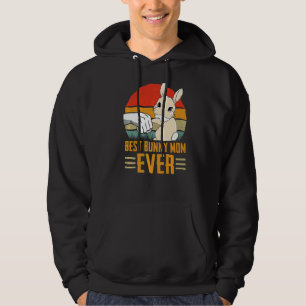 Best Bunny Mama Ever Bunny Mama Osterfeiertag Embr Hoodie