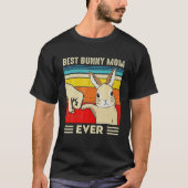 Best Bunny Mom Ever Rabbit Classic T-Shirt (Vorderseite)