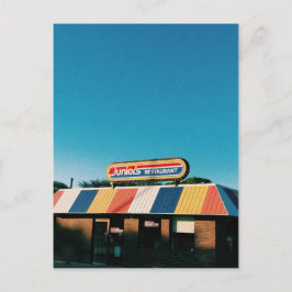 Best Burgers in Town Feiertagspostkarte