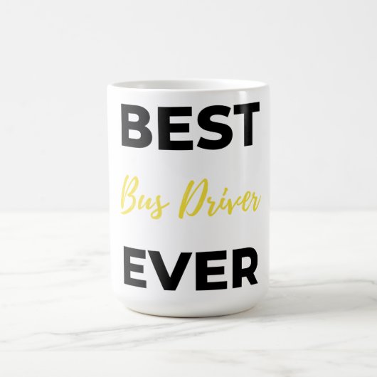 Best Bus Driver Ever bl Kaffeetasse (Mittel)