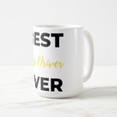 Best Bus Driver Ever bl Kaffeetasse (VorderseiteRechts)