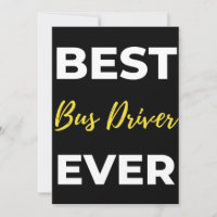 Best Bus Driver Ever