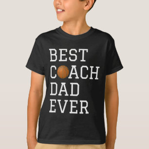 Best Bysketbyll Coach Vater je Gecoacht Fathers Gi T-Shirt