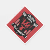 Best Cajun Cooks Serviette (Ecke)