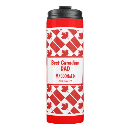 BEST CANADIAN VATER THERMOSBECHER (Vorderseite)