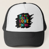 Best Cap, Lover, Tacos Truckerkappe (Vorderseite)