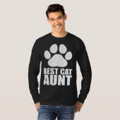 Best cat aunt T-Shirt (Vorne ganz)