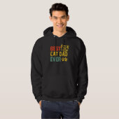 Best Cat Dad Ever Cat Daddy Fathers Day 2023 1 Hoodie (Vorne ganz)