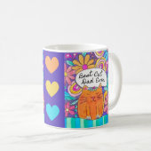 Best Cat Dad Ever Cat Lover Gift Mug Kaffeetasse (VorderseiteRechts)