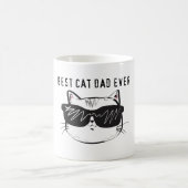 Best Cat Dad Ever Cup Kaffeetasse (Mittel)