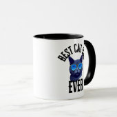 Best Cat Dad Ever Mug Tasse (VorderseiteRechts)