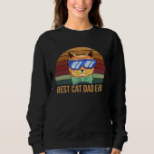 Best-Cat-Dad Ever Sweatshirt (Vorderseite)