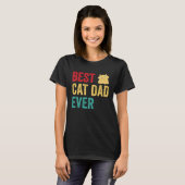 Best Cat Dad Ever T-Shirt (Vorne ganz)