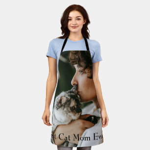Best Cat Mama Ever Pet Foto Personalisiert Schürze