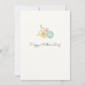 Best Cat Mama Foto Muttertag Karte (Rückseite)