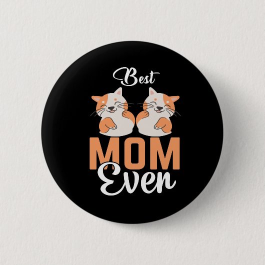 BEST CAT-MAMA JE BUTTON (Vorderseite)