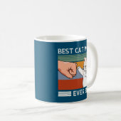 BEST CAT-MAMA JE KAFFEETASSE (VorderseiteRechts)