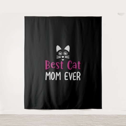 BEST CAT-MAMA JE WANDTEPPICH (Vorderseite)
