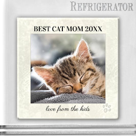 Best Cat Mama Mother's Day Foto Magnet