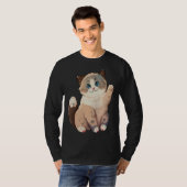 Best Cat Mom And Cat Dad 4 T-Shirt (Vorne ganz)