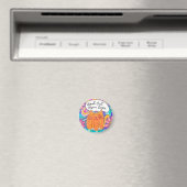 Best Cat Mom Ever Cat Gift Sticker Magnet (In Situ (Geschirrspüler))