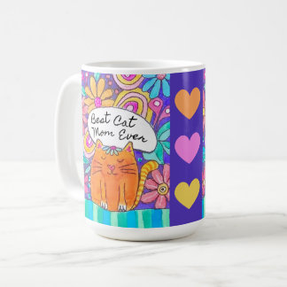 Best Cat Mom Ever Cat Lover Gift Mug Kaffeetasse