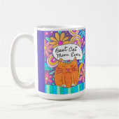 Best Cat Mom Ever Cat Lover Gift Mug Kaffeetasse (Links)