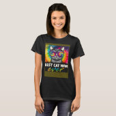 Best Cat Mom Ever Tie Dye Cat Mommy Cat  Mother s  T-Shirt (Vorne ganz)