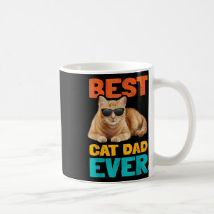 Best Cat Vater Ever Funny Cat Owner Tabby Birthday Kaffeetasse