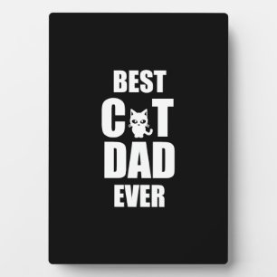 Best Cat Vater Ever, Funny Cat Shirt, Cat Vater Sh Fotoplatte
