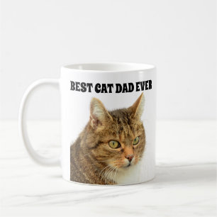 BEST CAT-VATER JE CUSTOM FOTO KAFFEE-TASSE KAFFEETASSE