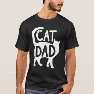 Best Cat Vater Vathers Day Men Daddy Papa Funny Ni T-Shirt