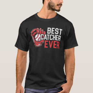 Best Catcher je Baseball Spieler Baseball Coach T-Shirt