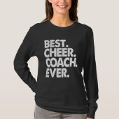 Best Cheer Coach Ever   Men  Party T-Shirt (Vorderseite)