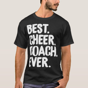Best Cheer Coach je Cheerleader Squad Lehrer F T-Shirt