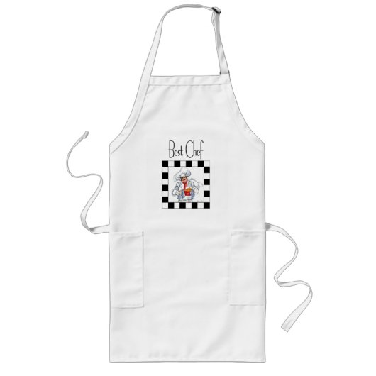 Best Chef Mens Cooking/Barbecue Apron Lange Schürze (Vorne)
