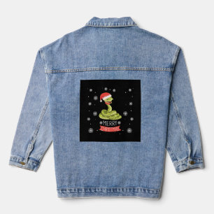 Best Christmas Day Ever With My Snake, Best Shirts Jeansjacke