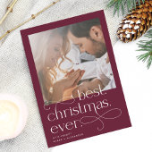 Best Christmas Ever Holiday Verlobung Ankündigung