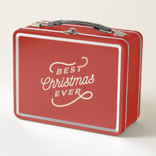 Best Christmas Ever Sprichwort Xmas Geschenk Metall Brotdose