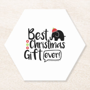Best Christmas Gift Ever Untersetzer