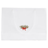 Best Christmas Mama 5-Star Review Design bestellba Große Geschenktüte (Rückseite)